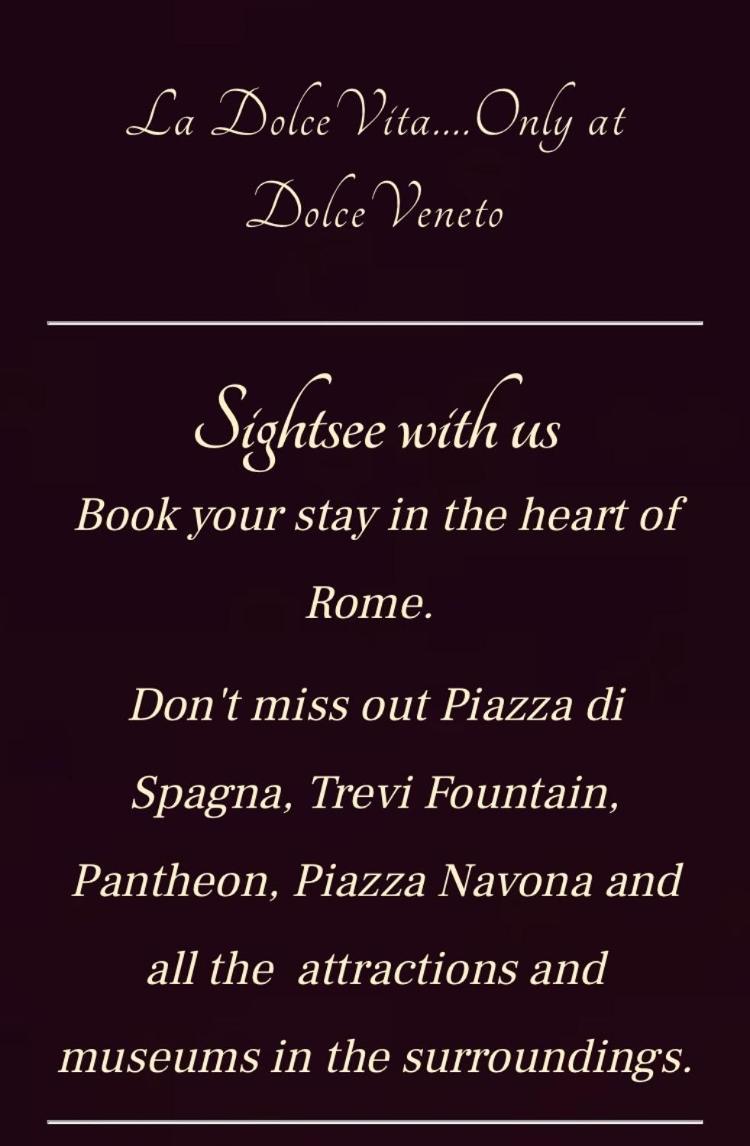 Dolceveneto Hotell Roma Eksteriør bilde